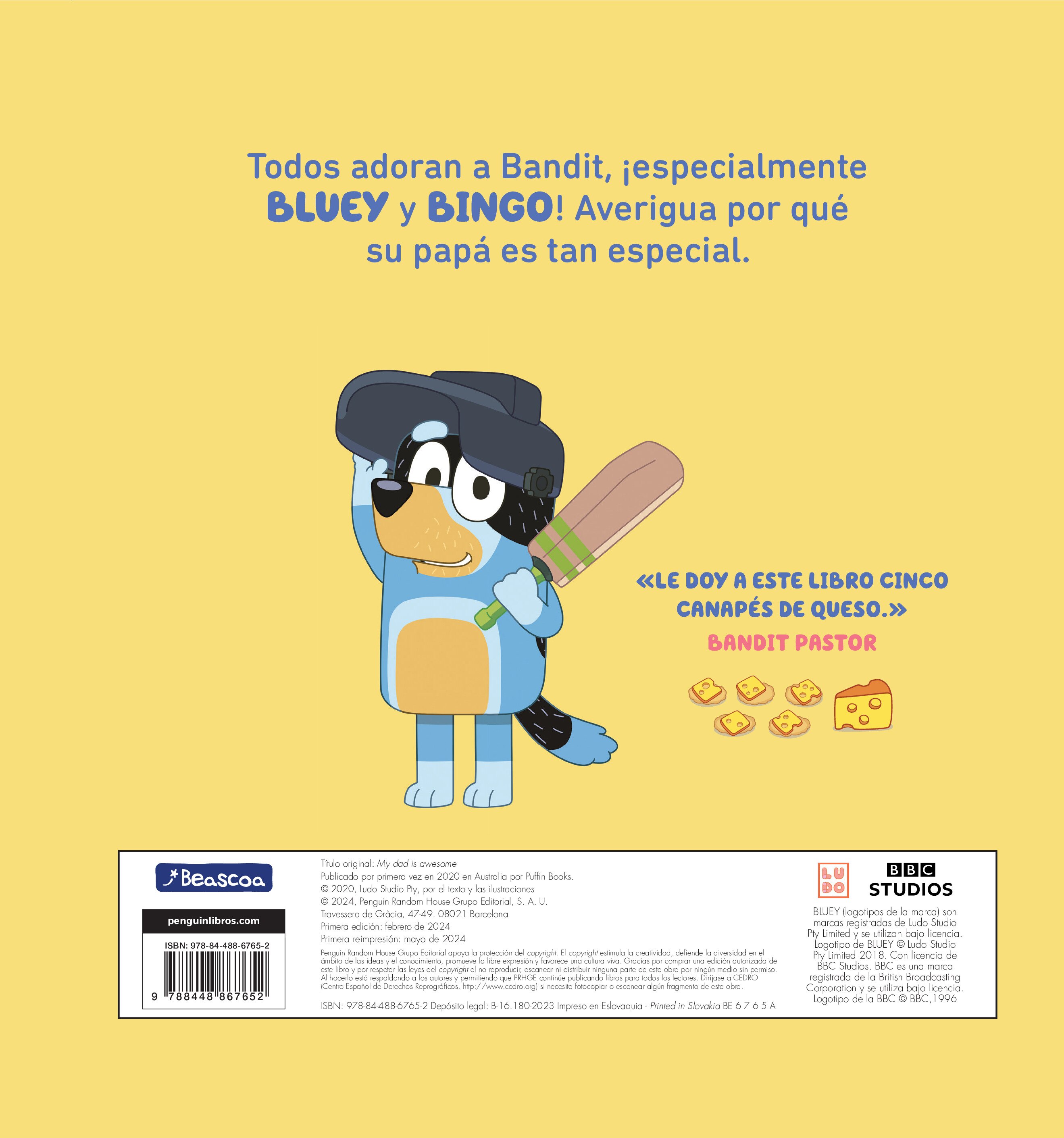 Bluey. Un cuento 7 - Mi papá es maravilloso (edición en español): Un regalo original y especial para el Día del Padre  (Tapa dura) 2