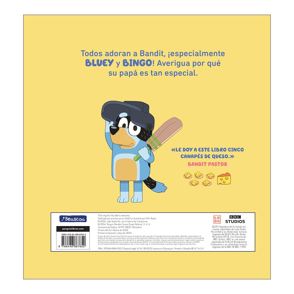 Bluey. Un cuento 7 - Mi papá es maravilloso (edición en español): Un regalo original y especial para el Día del Padre  (Tapa dura) 3