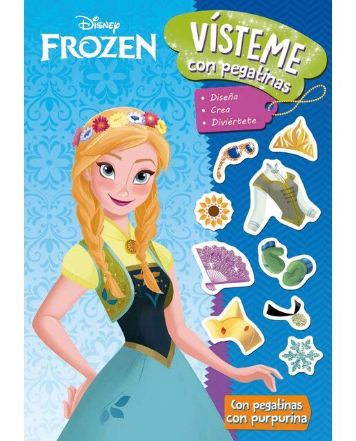 Frozen. Vísteme con pegatinas