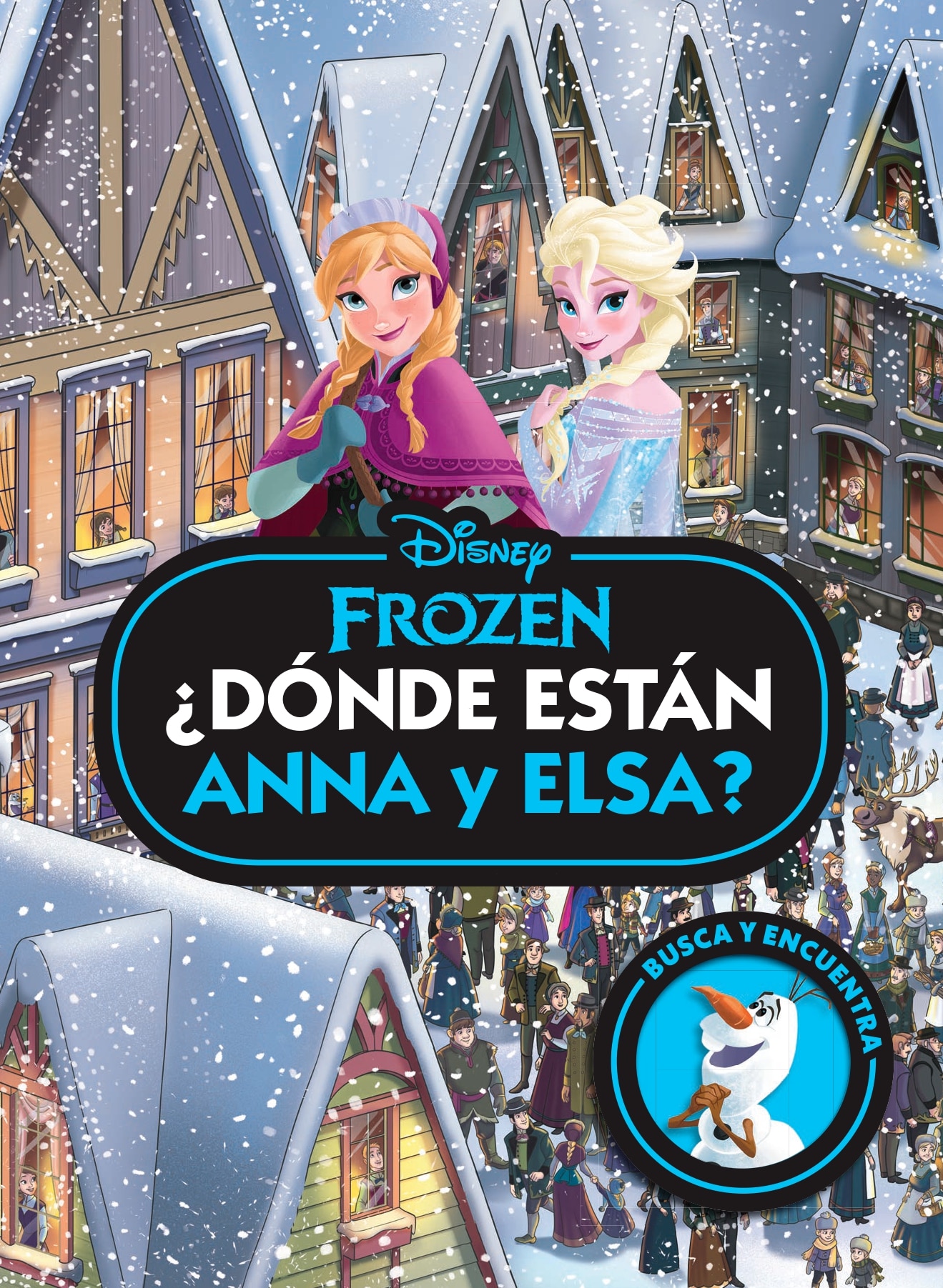Imagen 2 de Frozen. ¿Dónde están Anna y Elsa?  (Tapa dura)