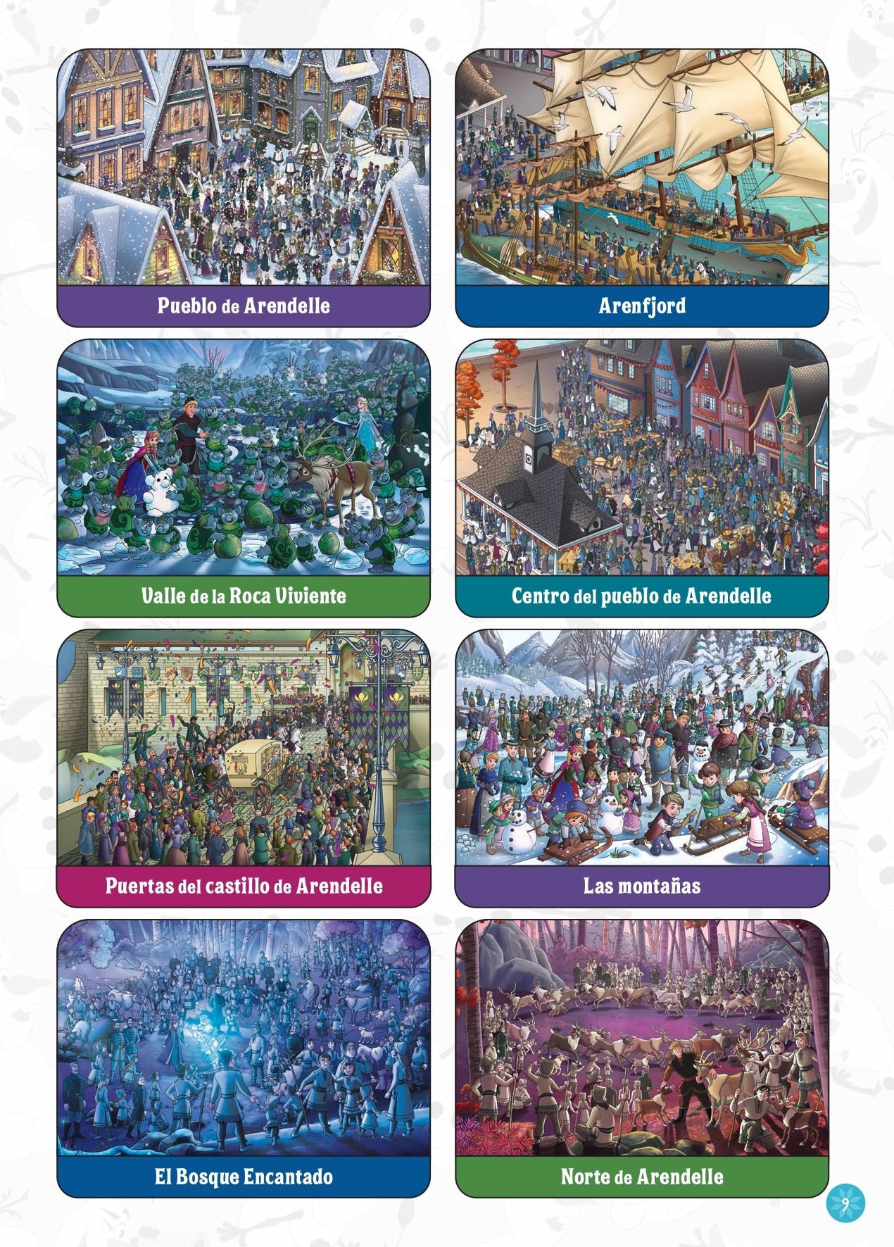 Imagen 8 de Frozen. ¿Dónde están Anna y Elsa?  (Tapa dura)
