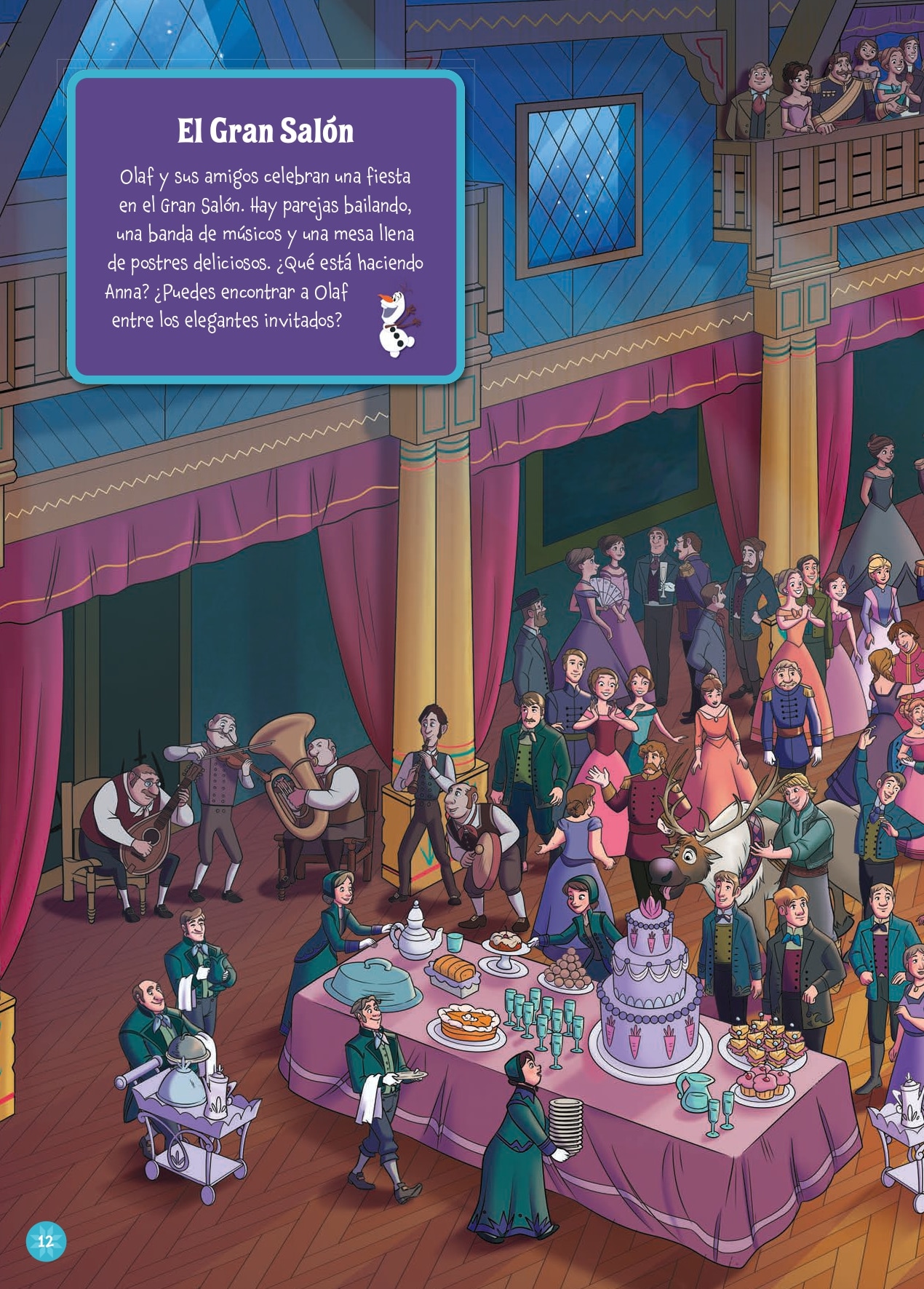 Imagen 11 de Frozen. ¿Dónde están Anna y Elsa?  (Tapa dura)