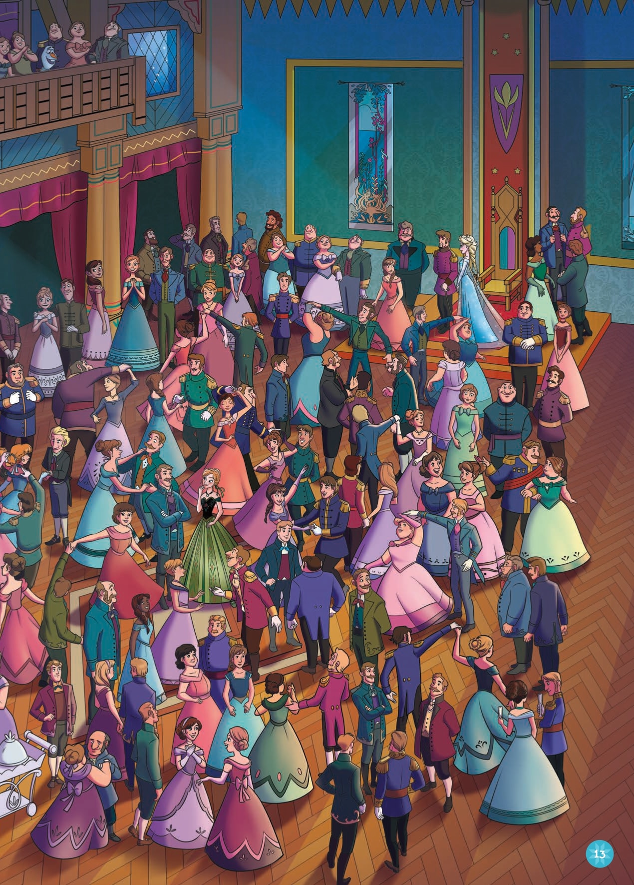 Imagen 12 de Frozen. ¿Dónde están Anna y Elsa?  (Tapa dura)