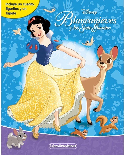 Imagen 1 de Blancanieves. Libroaventuras: Incluye un cuento, figuritas y un tapete