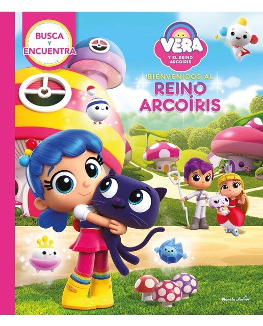 Imagen 1 de VERA Y EL REINO ARCOÍRIS. BUSCA Y ENCUEN  (Lujo Tapa dura)