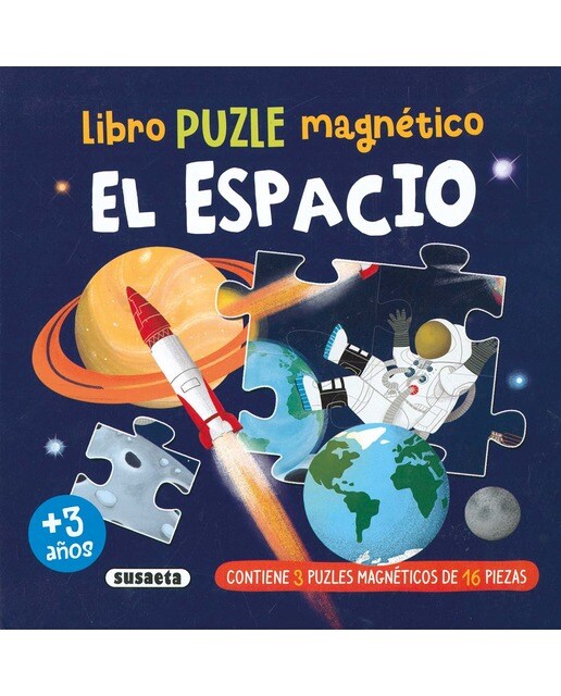 Libro puzle magnético. El espacio  (Tapa dura) 1
