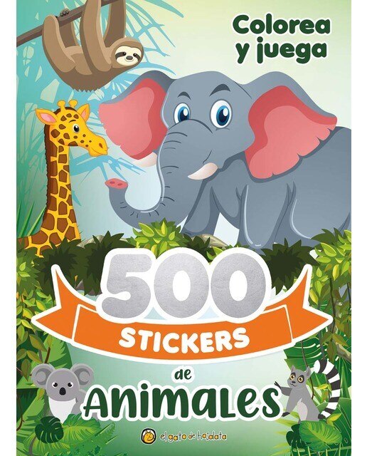 Imagen 0 de 500 stickers de animales