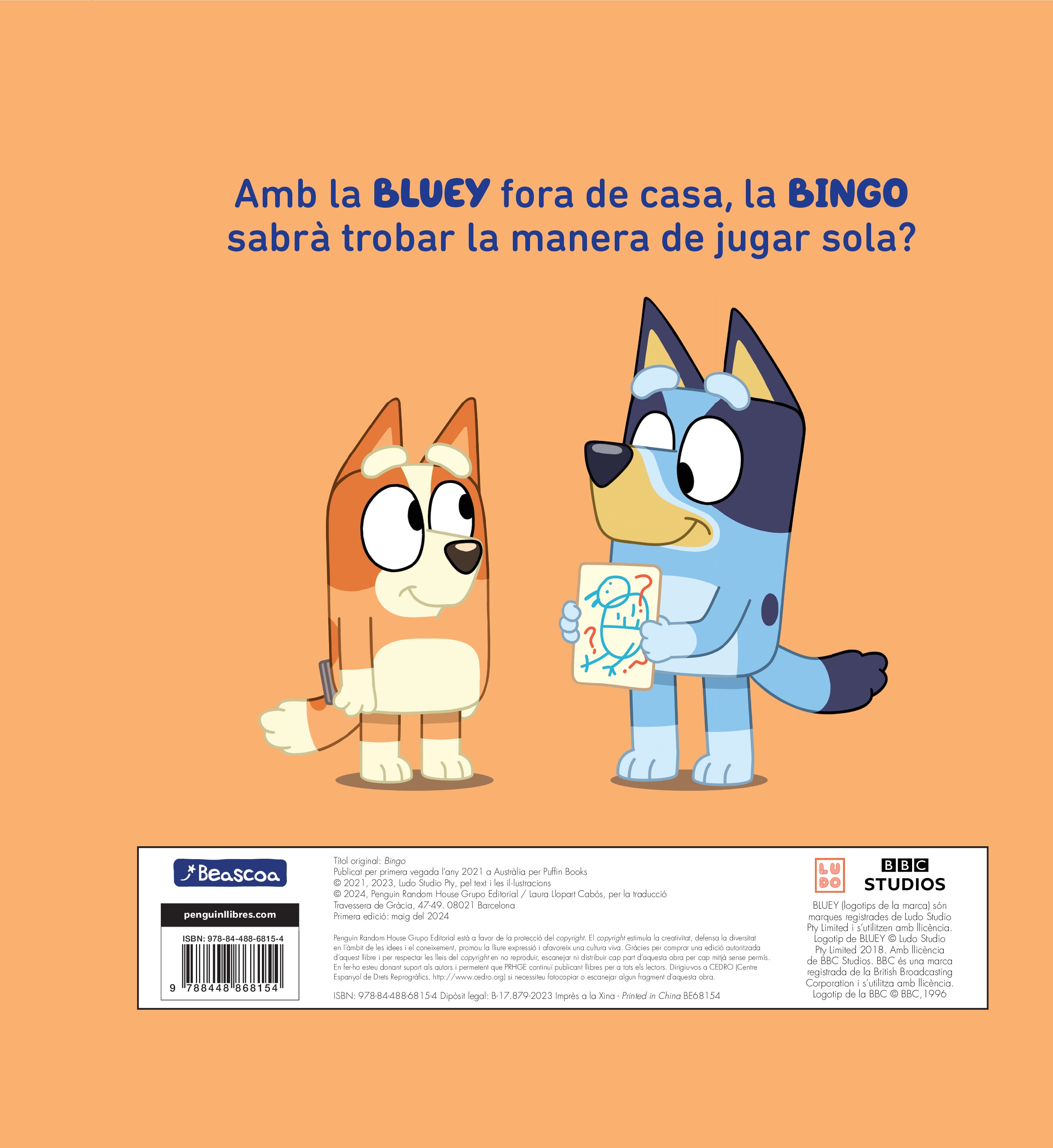 Bluey. Un conte 5 - La Bingo (edició en català)  (Tapa dura) 2