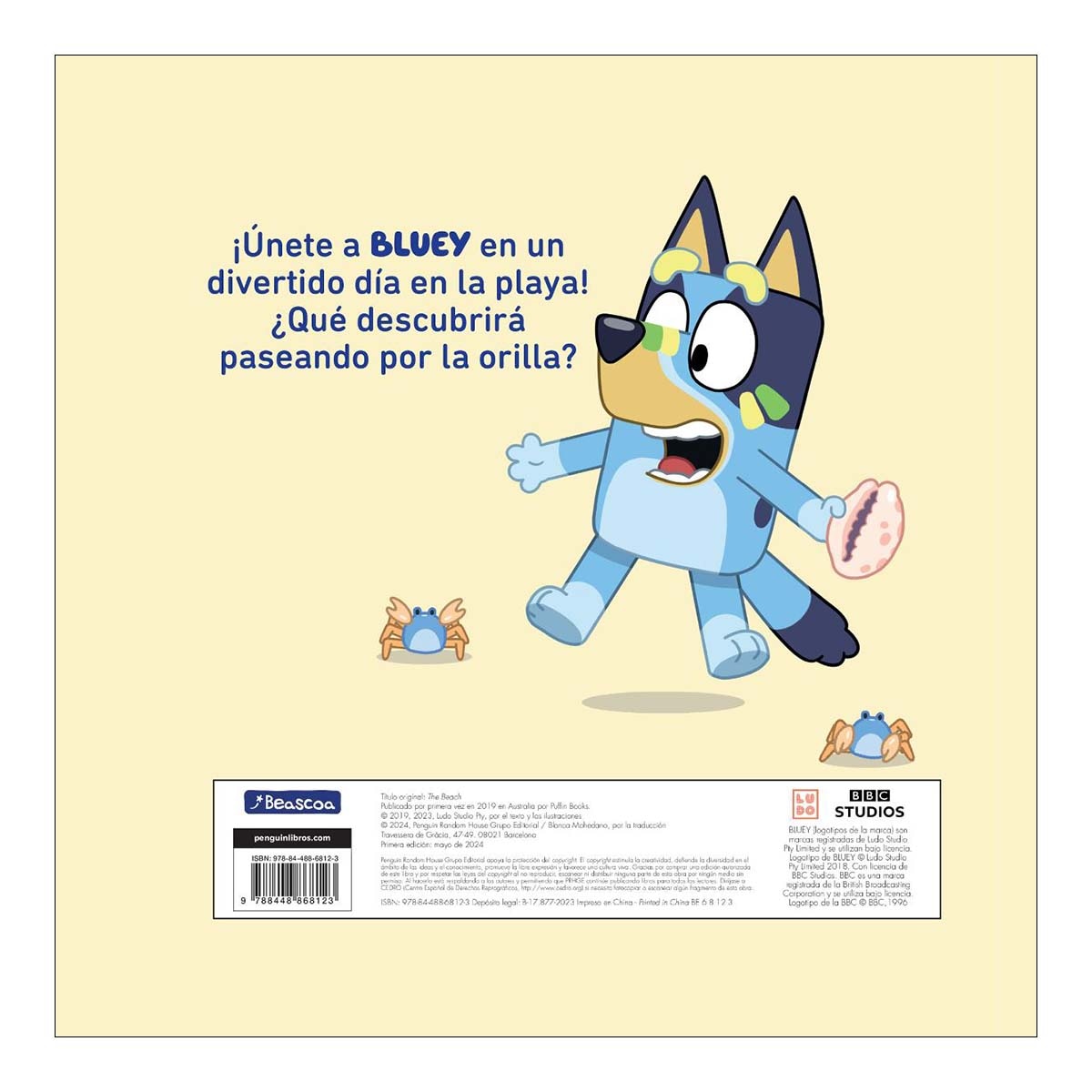 Bluey. Un cuento 4 - La playa (edición en español)  (Tapa dura) 2