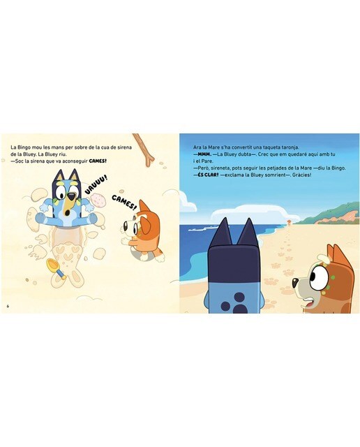 Bluey. Un conte 4 - La platja (edició en català)  (Tapa dura) 4