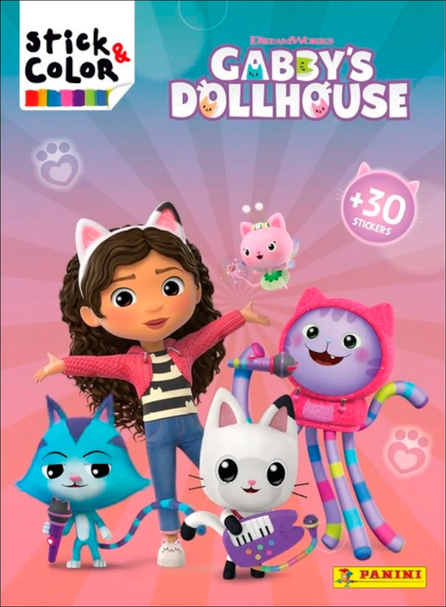 STICK &amp; COLOR GABBY'S DOLLHOUSE