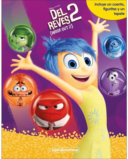 Del revés 2. Libroaventuras: Incluye un cuento, figuritas y un tapete 1