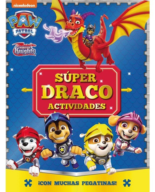 Imagen 0 de Paw Patrol | Patrulla Canina. Actividades - Súper Draco Actividades. ¡Con muchas pegatinas!: ¡Con muchas pegatinas! (Tapa blanda)
