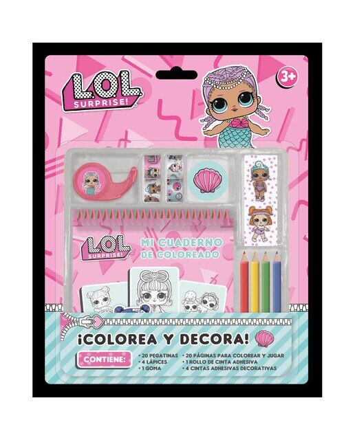 Imagen 0 de ¡colorea y decora! l.O.L.Surprise!