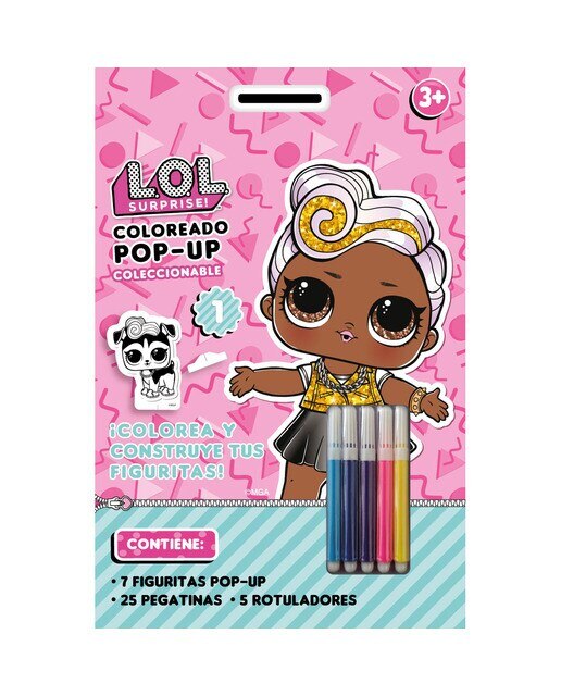 Imagen 0 de Coloreado pop-up l.O.L nº1