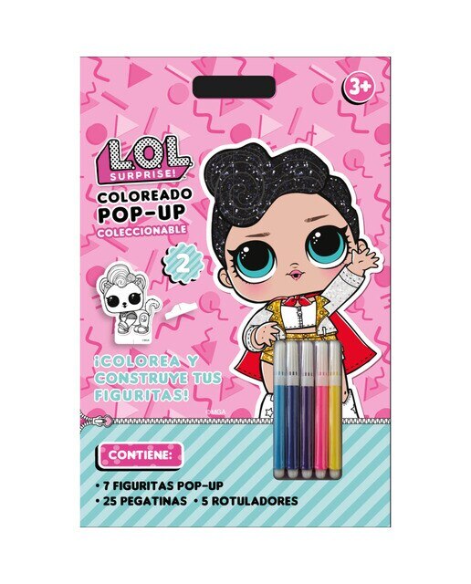 Imagen 0 de Coloreado pop-up l.O.L nº2