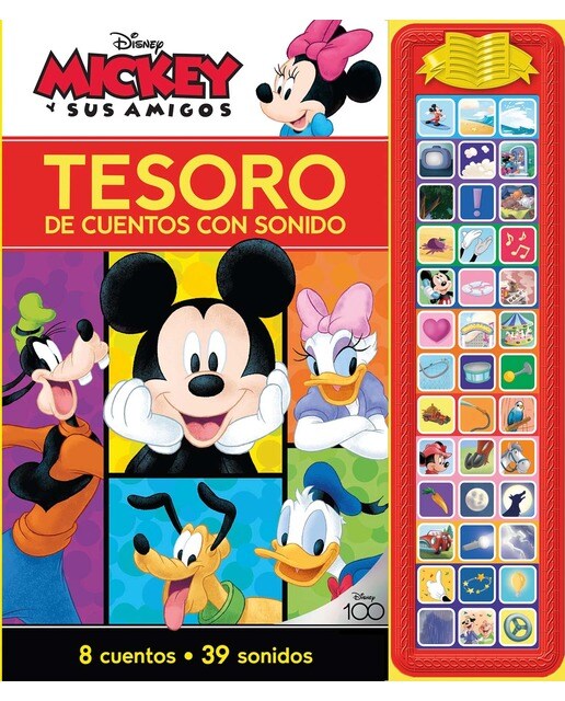 Imagen 0 de TESORO DE CUENTOS CON SONIDO MICKEY Y SUS AMIGOS SD TREASURY  (Tapa dura)