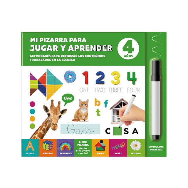 Imagem 0 de MI PIZARRA PARA JUGAR Y APRENDER 4 AÑOS