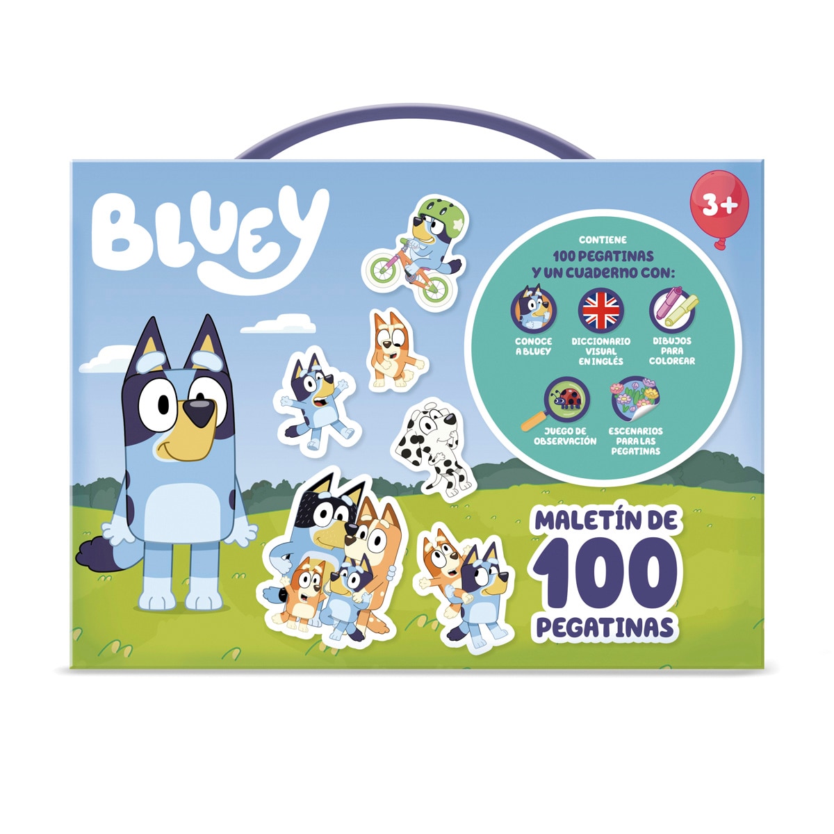 Imagen 0 de MI MALETIN DE 100 PEGATINAS BLUEY