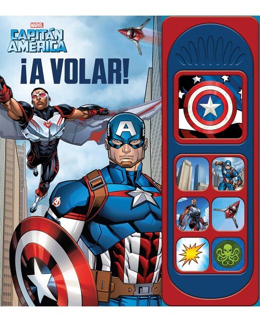 Imagen 1 de A VOLAR. MARVEL CAPITAN AMERICA. 7B LSB  (Tapa dura)