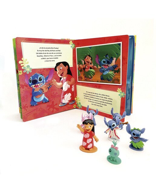 Imagen 2 de Lilo & Stitch. Libroaventuras: Incluye un cuento, figuritas y un tapete