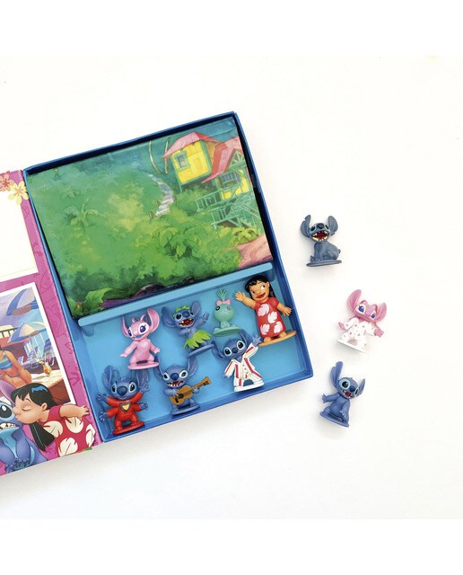 Imagen 3 de Lilo & Stitch. Libroaventuras: Incluye un cuento, figuritas y un tapete