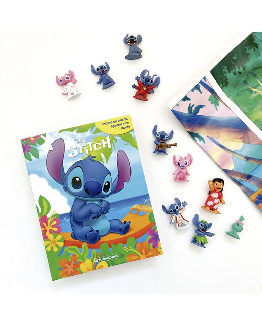 Imagen 4 de Lilo & Stitch. Libroaventuras: Incluye un cuento, figuritas y un tapete