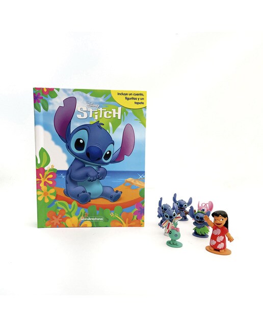 Imagen 5 de Lilo & Stitch. Libroaventuras: Incluye un cuento, figuritas y un tapete