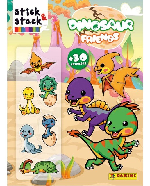 STICK &amp; STACK - DINOSAUR FRIENDS