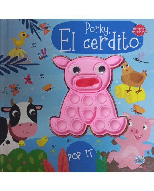 Porky, el cerdito - pop it