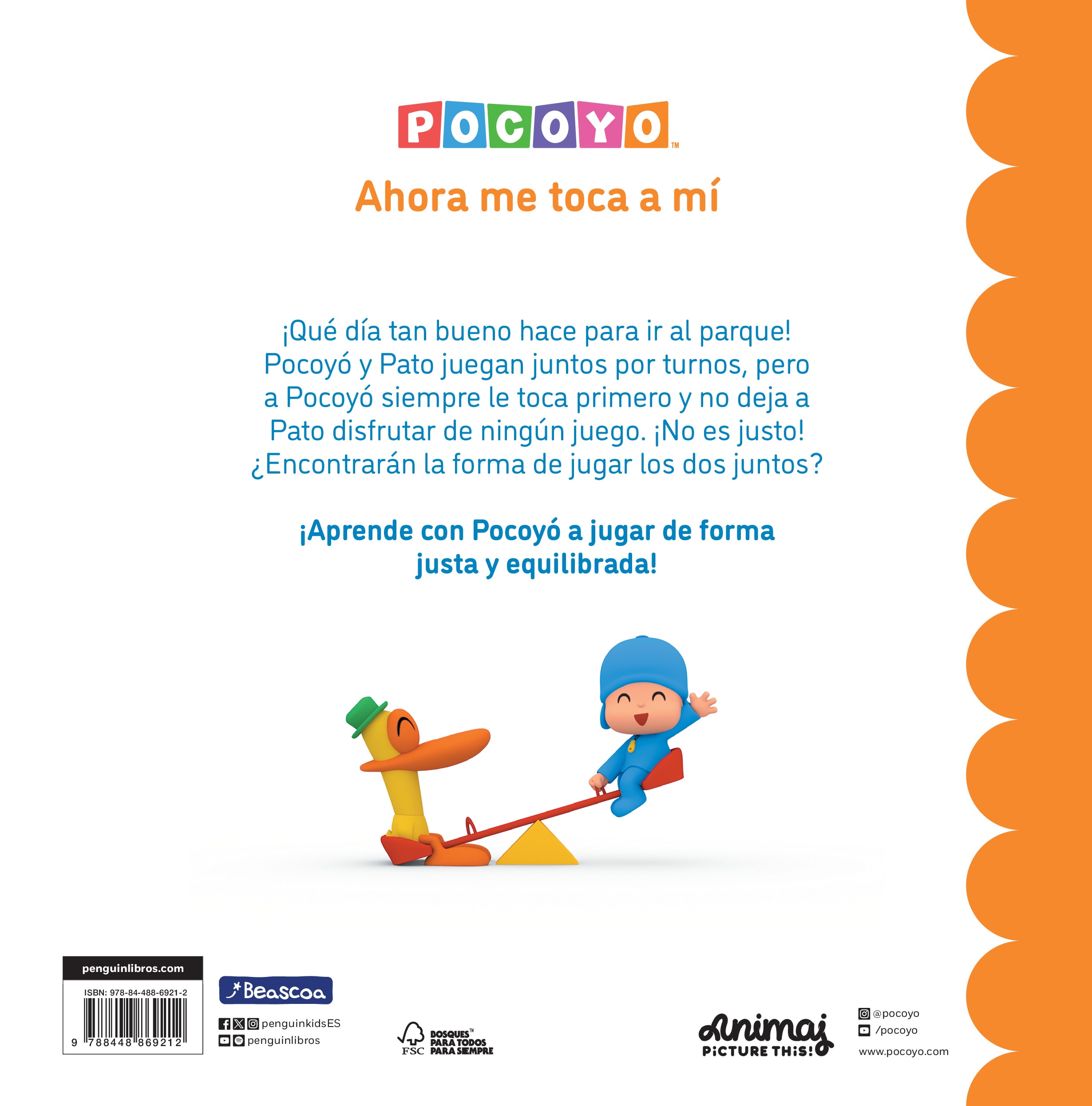 Pocoyó. Un cuento - ¡Ahora me toca a mí!  (Tapa dura) 2