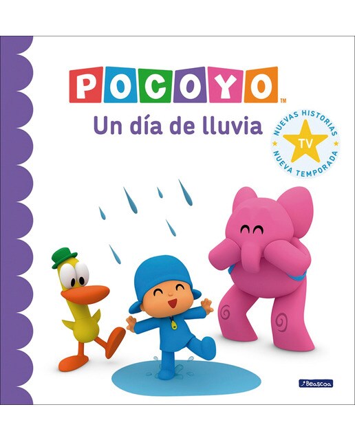 Imagen 0 de Pocoyó. Un cuento - Un día de lluvia  (Tapa dura)