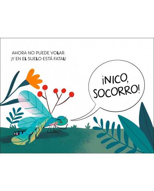 El unicornio de las letras 1 - Una libélula sin volar y un invento genial: Aprender a leer con MAYÚSCULAS (a partir de 5 años) (Tapa blanda) 5
