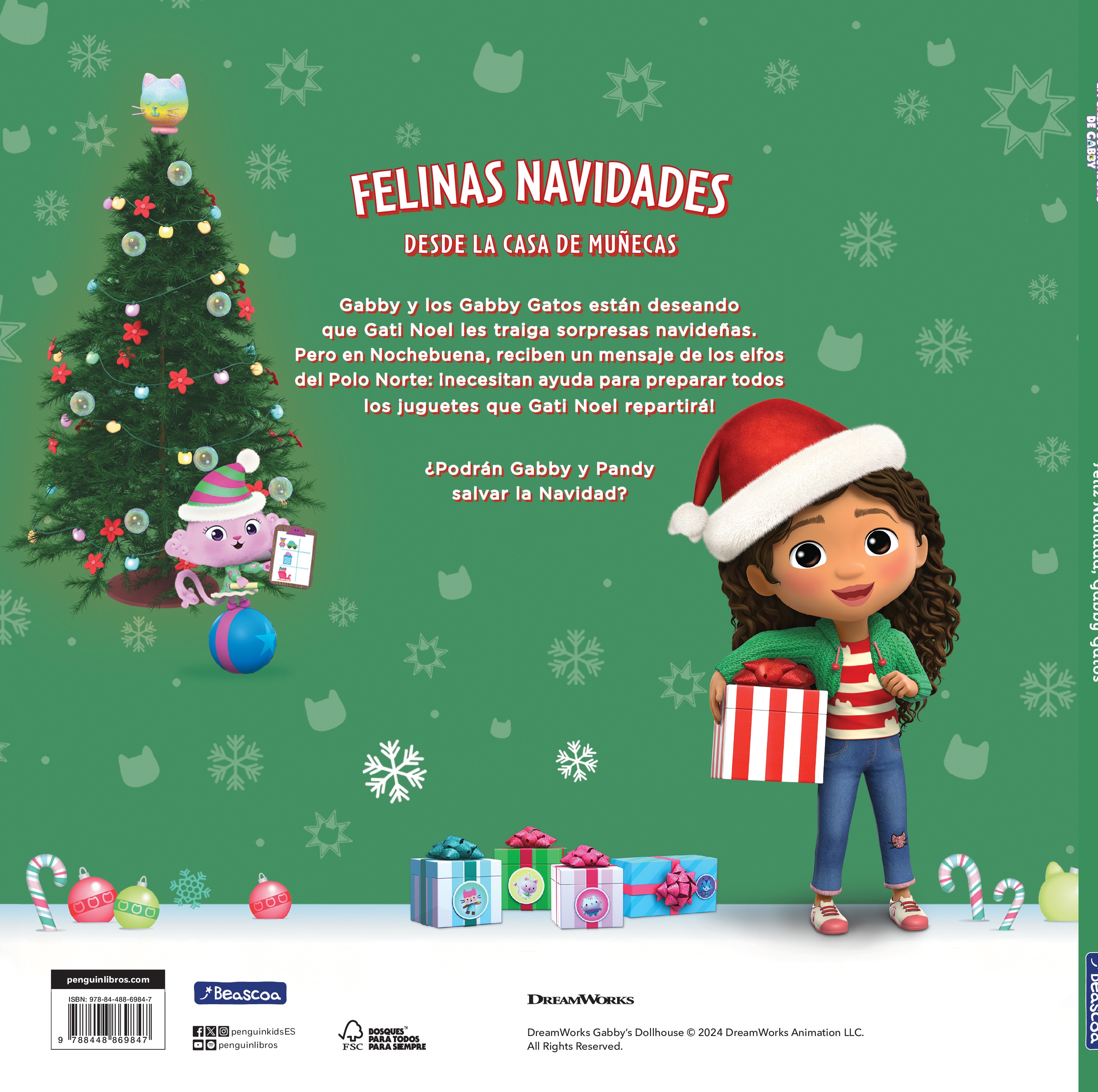 Imagen 2 de La casa de muñecas de Gabby. Un cuento - Feliz Navidad, Gabby Gatos  (Tapa dura)