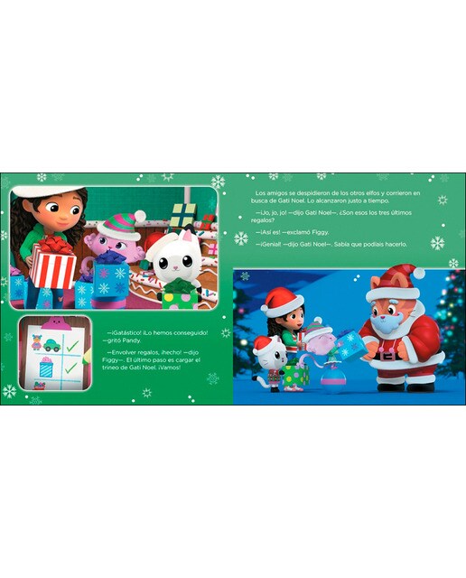 Imagen 5 de La casa de muñecas de Gabby. Un cuento - Feliz Navidad, Gabby Gatos  (Tapa dura)