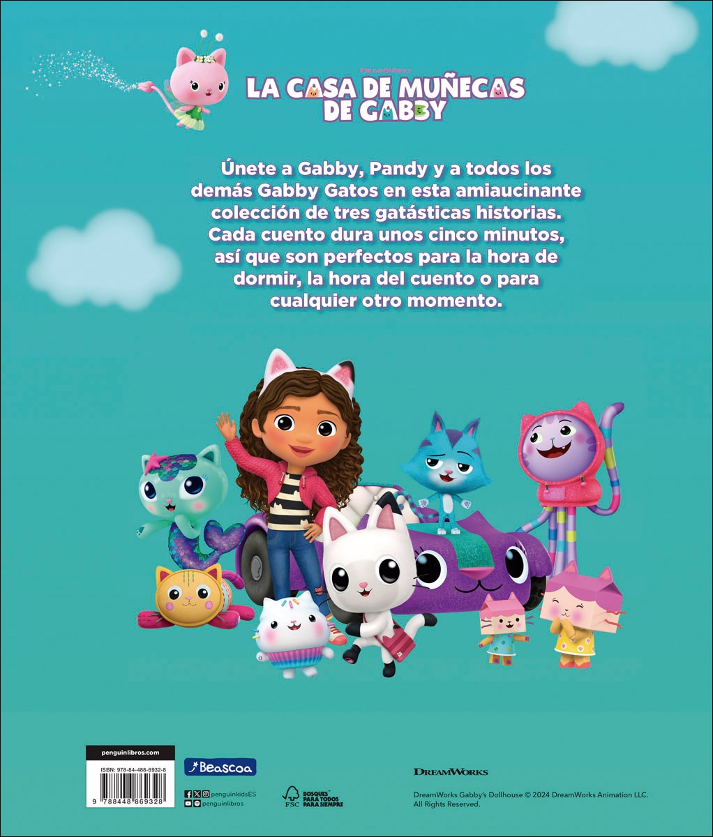 Imagen 2 de La casa de muñecas de Gabby. Recopilatorio de cuentos - Cuentos de 5 minutos  (Tapa dura)