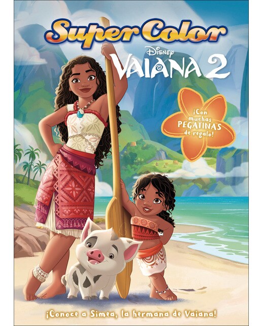 Vaiana 2. Supercolor (Tapa blanda) 1