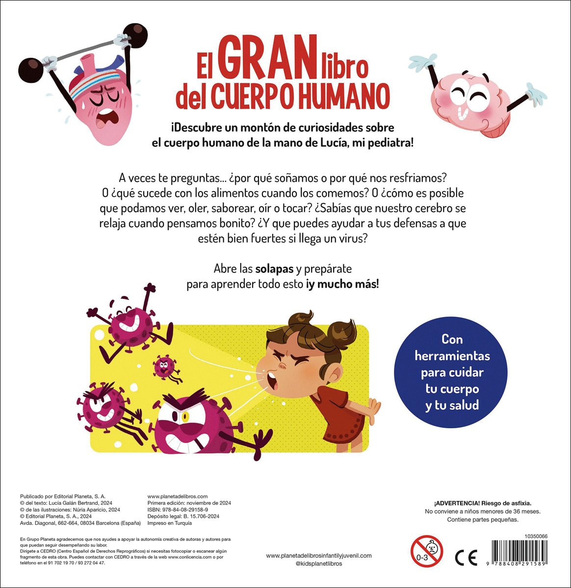 El gran libro del cuerpo humano: ¡Con solapas 2