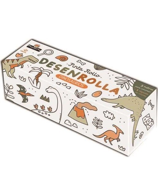Imagen 0 de Pìnta rollos - Los dinosaurios (Tapa dura)