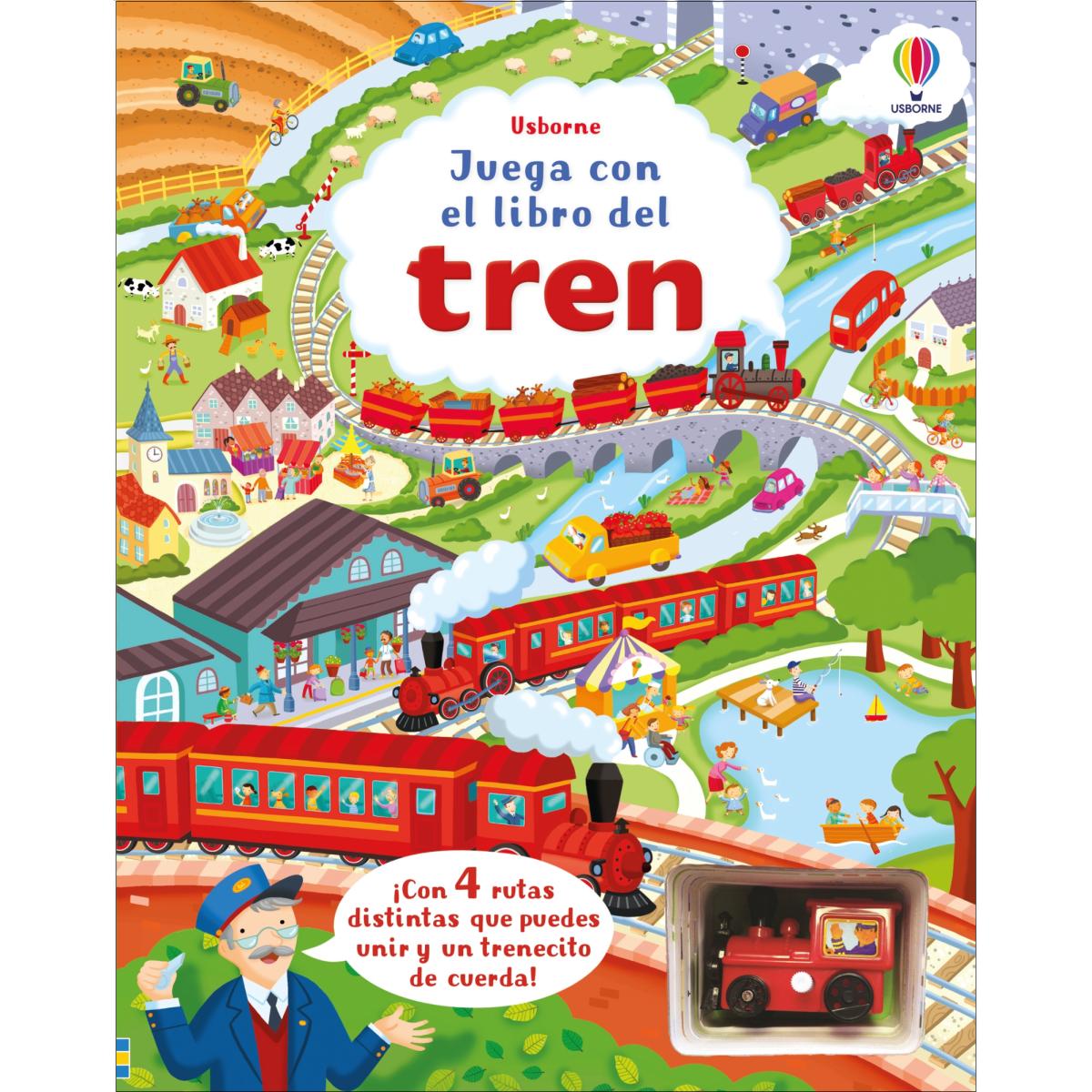 Juega con el libro del tren 1