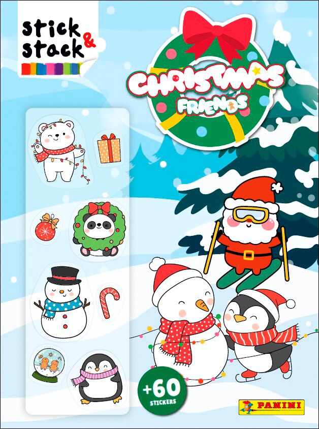 Christmas friends.Stick &amp; stack
