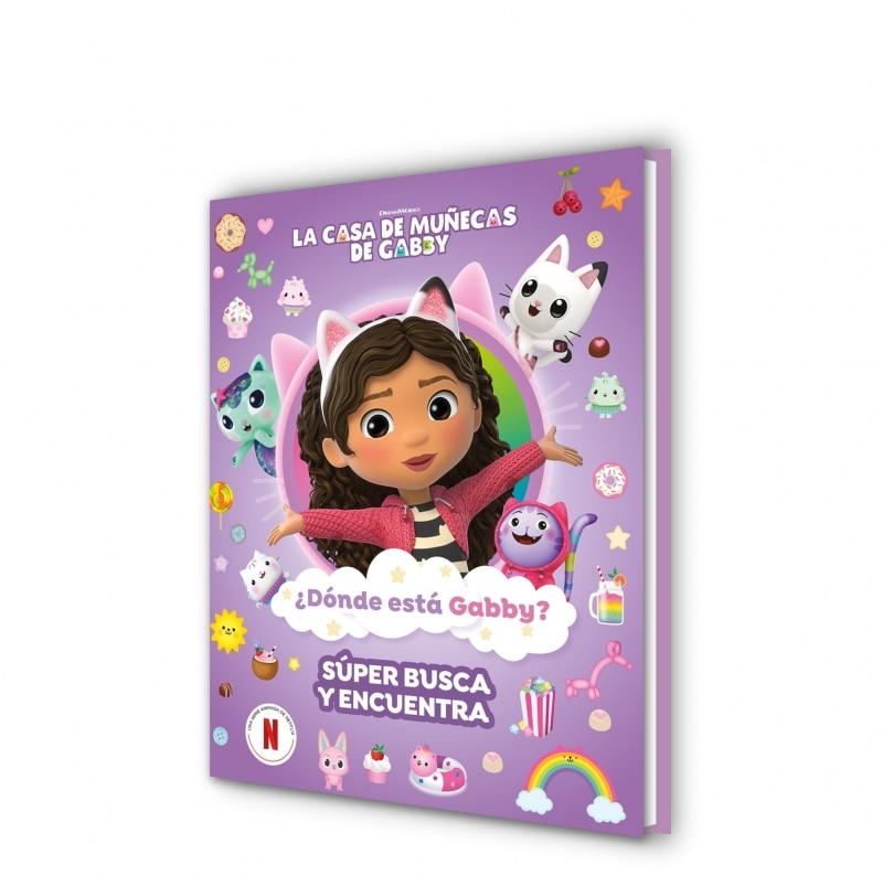 Imagen 1 de La casa de muñecas de Gabby. Actividades - ¿Dónde está Gabby? Un súper busca y encuentra (Tapa dura)