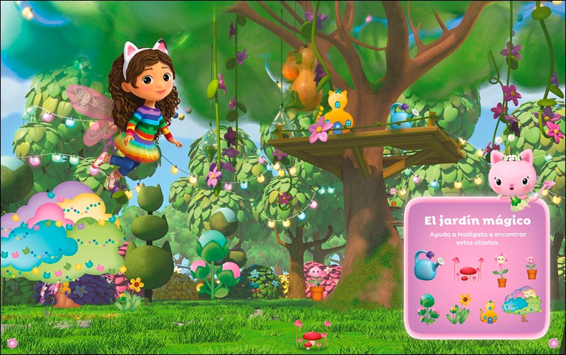 Imagen 5 de La casa de muñecas de Gabby. Actividades - ¿Dónde está Gabby? Un súper busca y encuentra  (Tapa dura)
