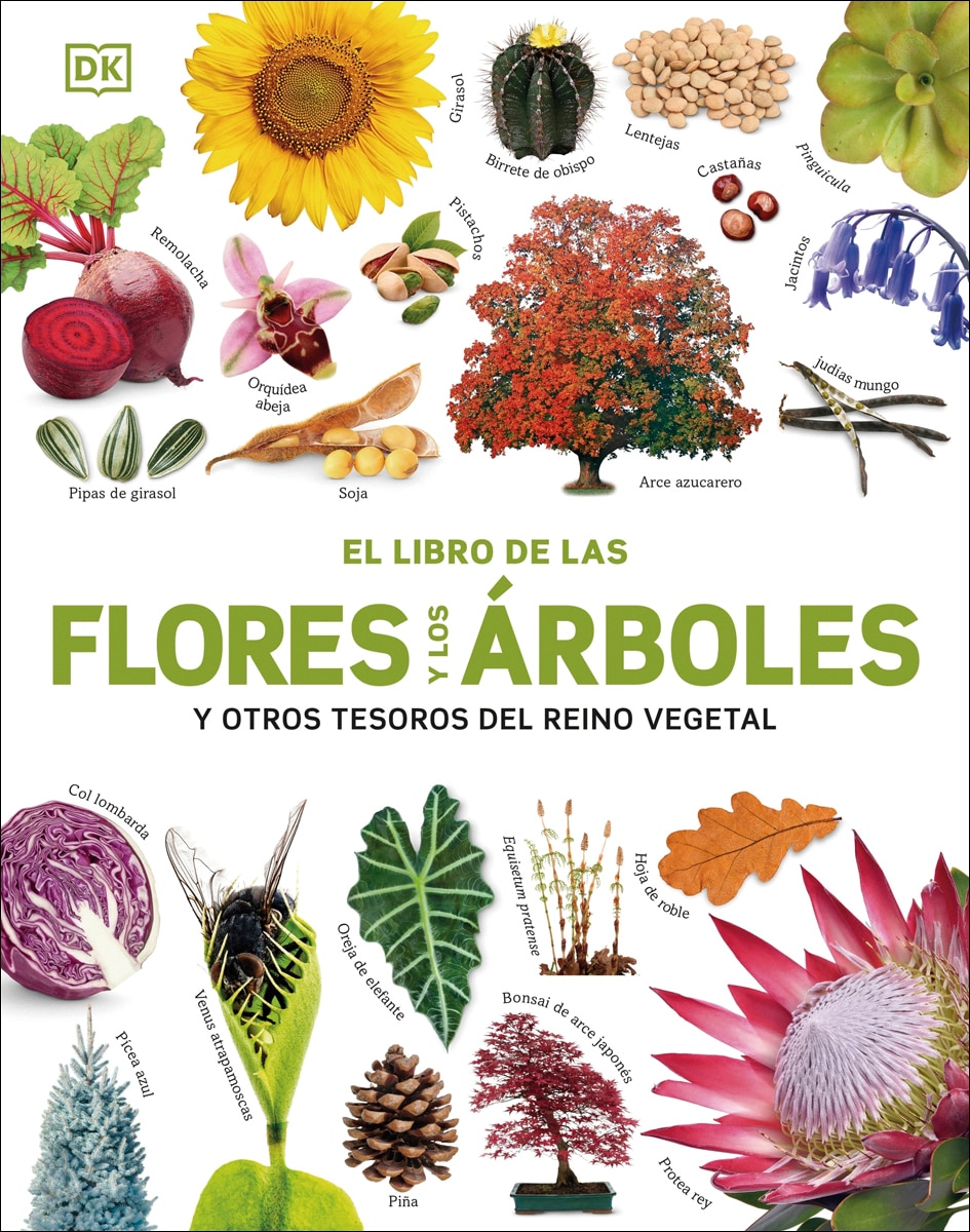 El libro de las flores y los árboles: ... y otros tesoros del reino vegetal  (Tapa dura) 1