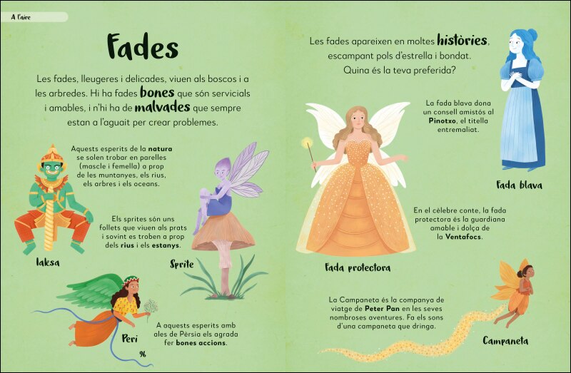El meu primer llibre de criatures fantàstiques: Descobreix els secrets de més de 100 éssers màgics i llegendaris  (Tapa dura) 4