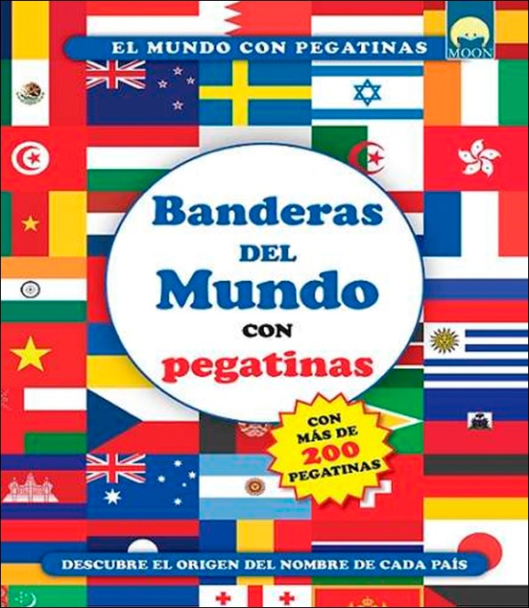 BANDERAS DEL MUNDO CON PEGATINAS (Tapa blanda) 1