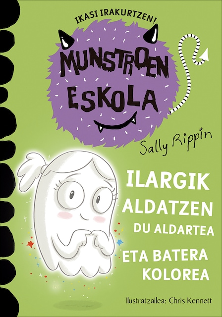 Imagem 0 de Ilargik aldatzen du aldartea eta batera kolorea: SCHOOL OF MONSTERS #07 LUNA BOO HAS FEELINGS TOO (Capa mole)