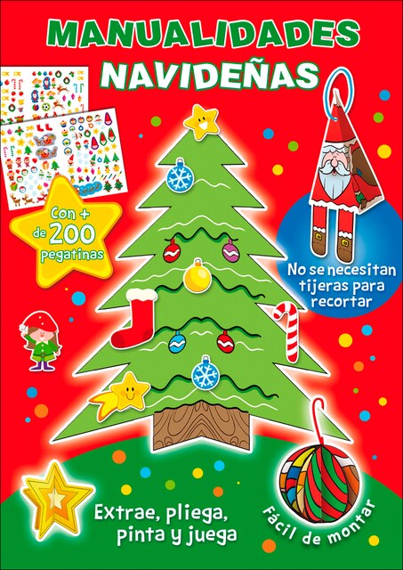 Imagen 0 de MANUALIDADES NAVIDEñAS (200 PEGATINAS)