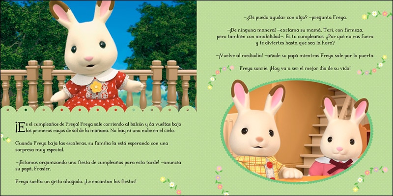 Sylvanian Families. Un cuento - El cumpleaños de Freya  (Tapa dura) 3