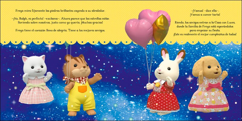 Sylvanian Families. Un cuento - El cumpleaños de Freya  (Tapa dura) 4